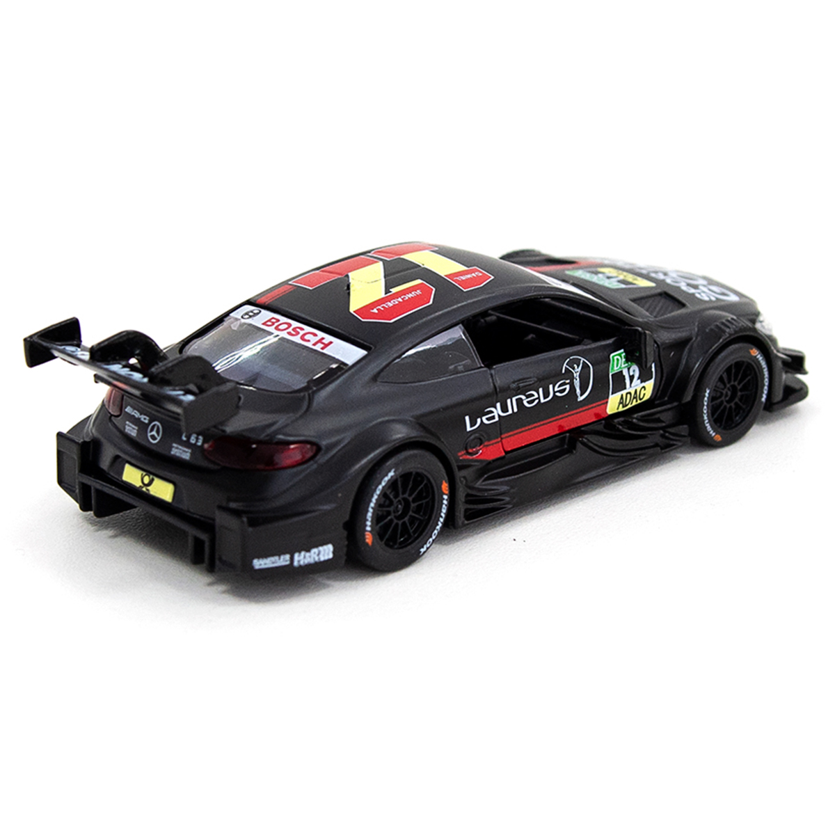 Автомодель Techno Drive Mercedes-AMG C63 DTM металева 1:32 Чорна — превʼю 8
