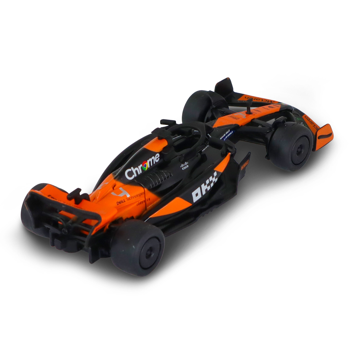 Автомодель Techno Drive McLaren F1 2024 металева 1:43 Помаранчева — превʼю 11