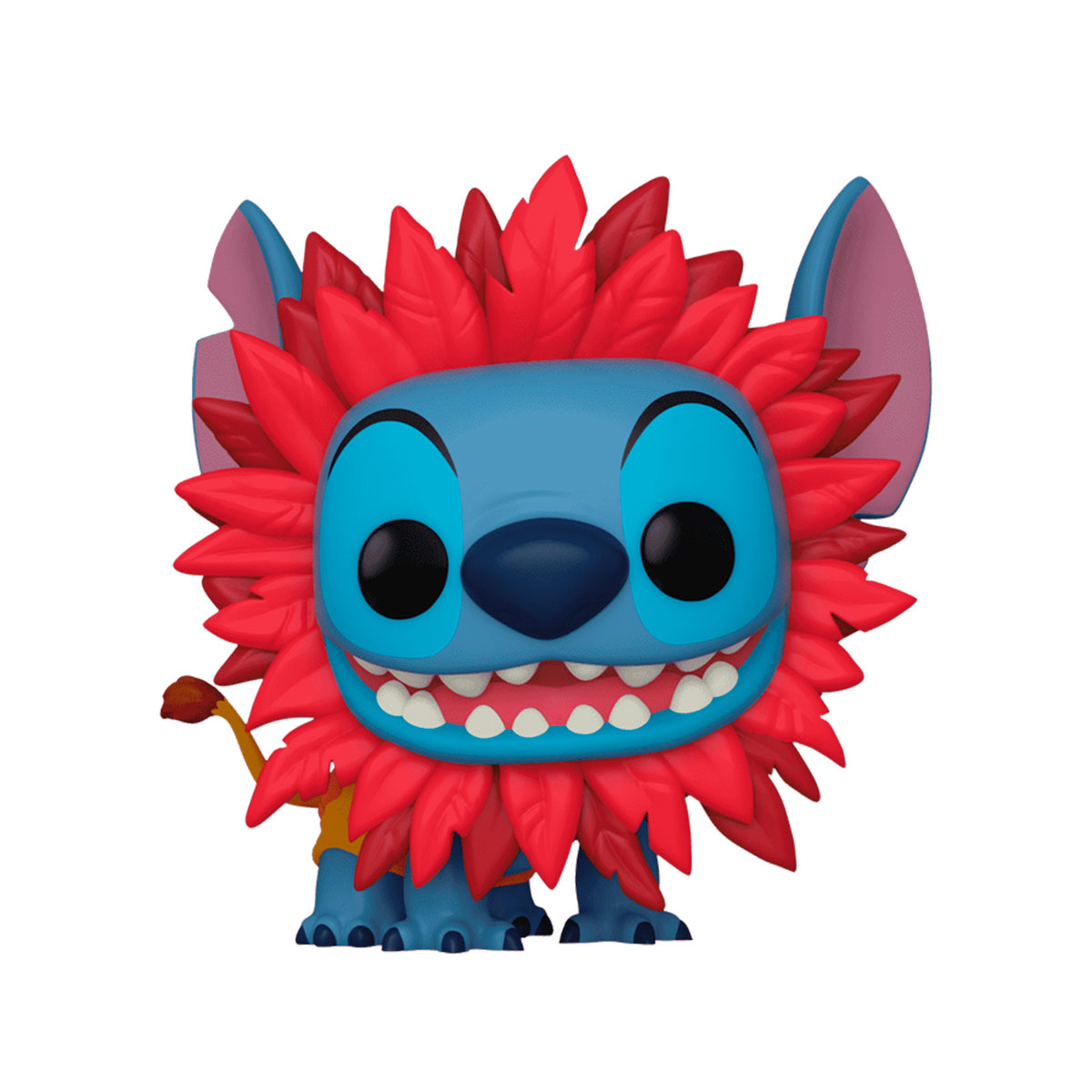 Колекційна фігурка Disney Stitch as Simba - Funko Pop Стіч у костюмі Сімби — превʼю 2