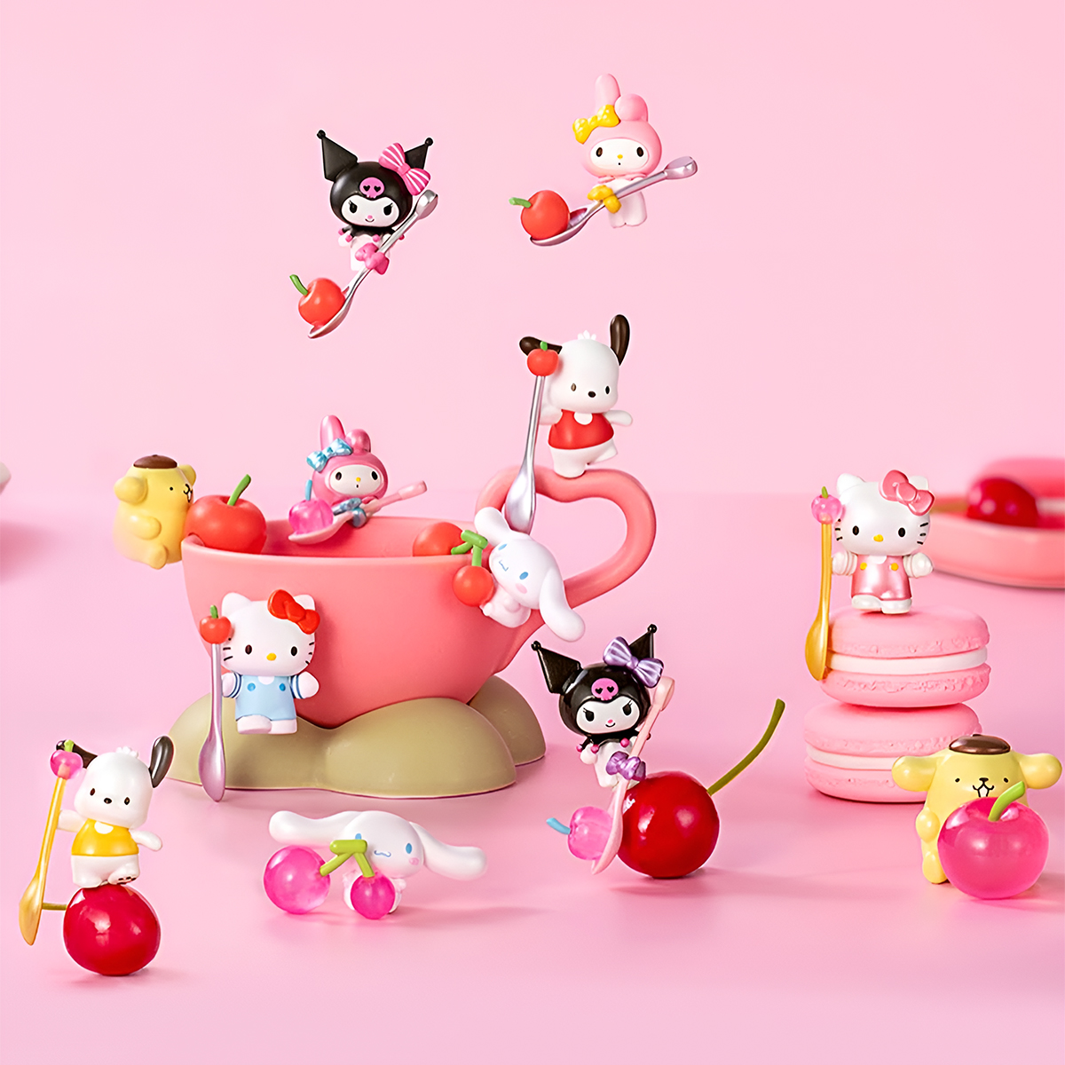 Фігурка-сюрприз Pop Top – Hello Kitty та друзі – 3 см – Вишеньки — превʼю 4