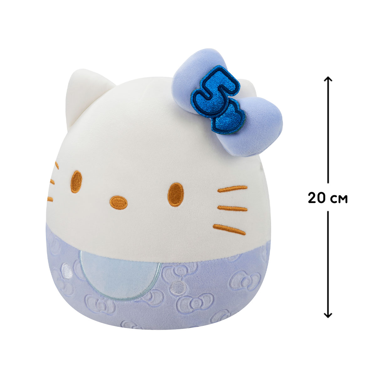 М'яка іграшка Squishmallows – Hello Kitty (Хелоу Кітті) – 20 см — превʼю 2
