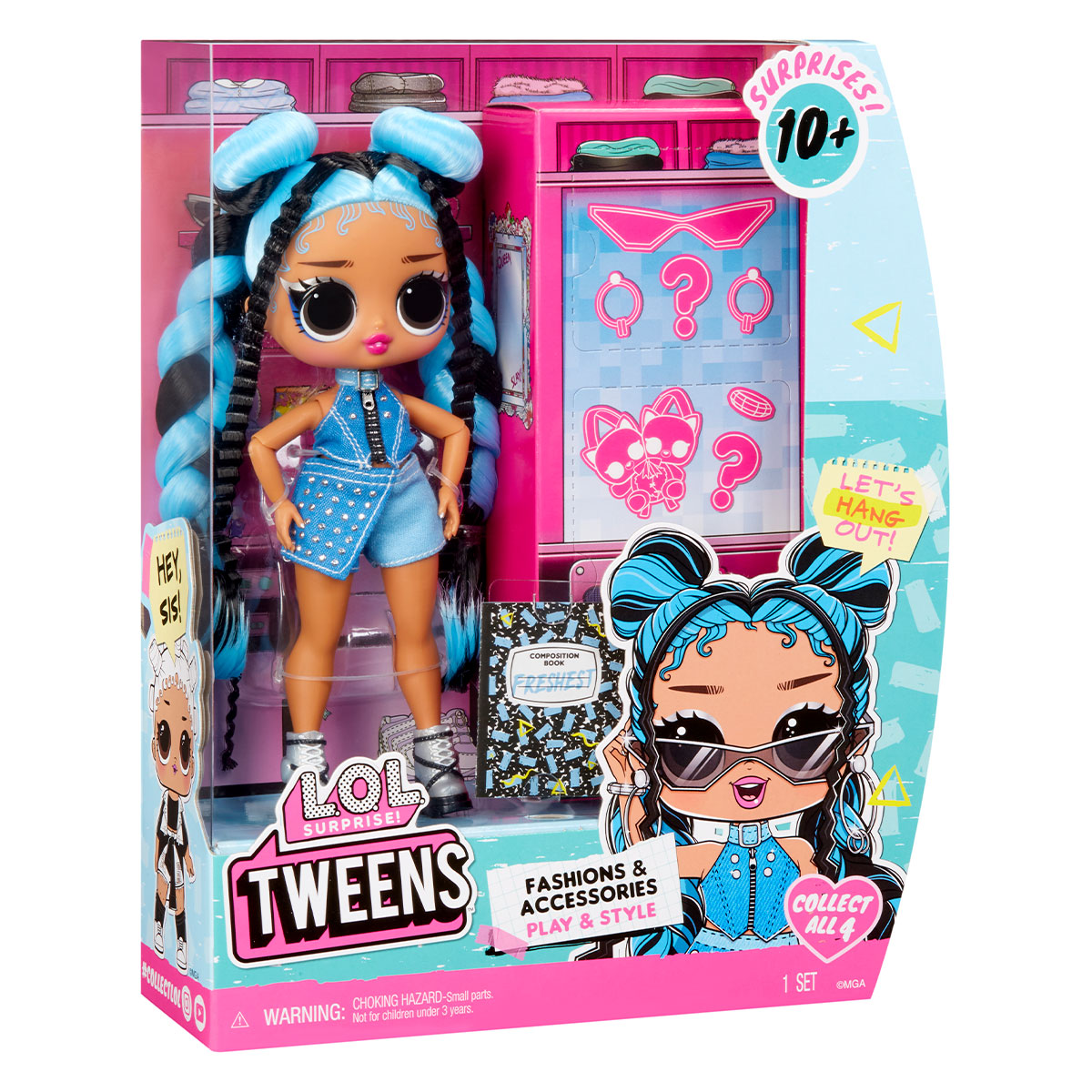 Лялька L.O.L. Surprise! Tweens Core Бешкетниця 15 см з 10 сюрпризами — превʼю 10