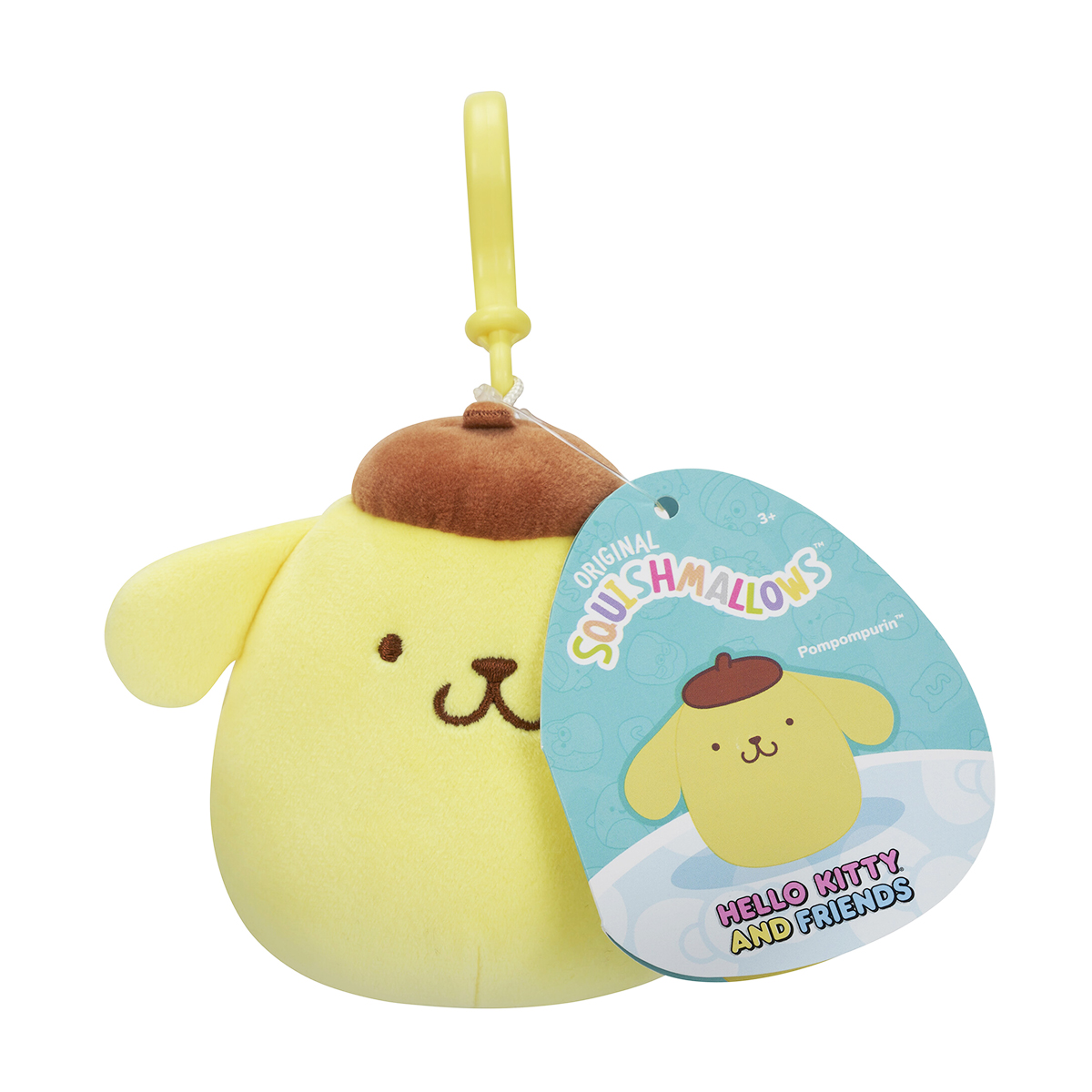 М'яка іграшка Squishmallows — Помпомпурін (Pompompurin) — 9 cm — превʼю 3