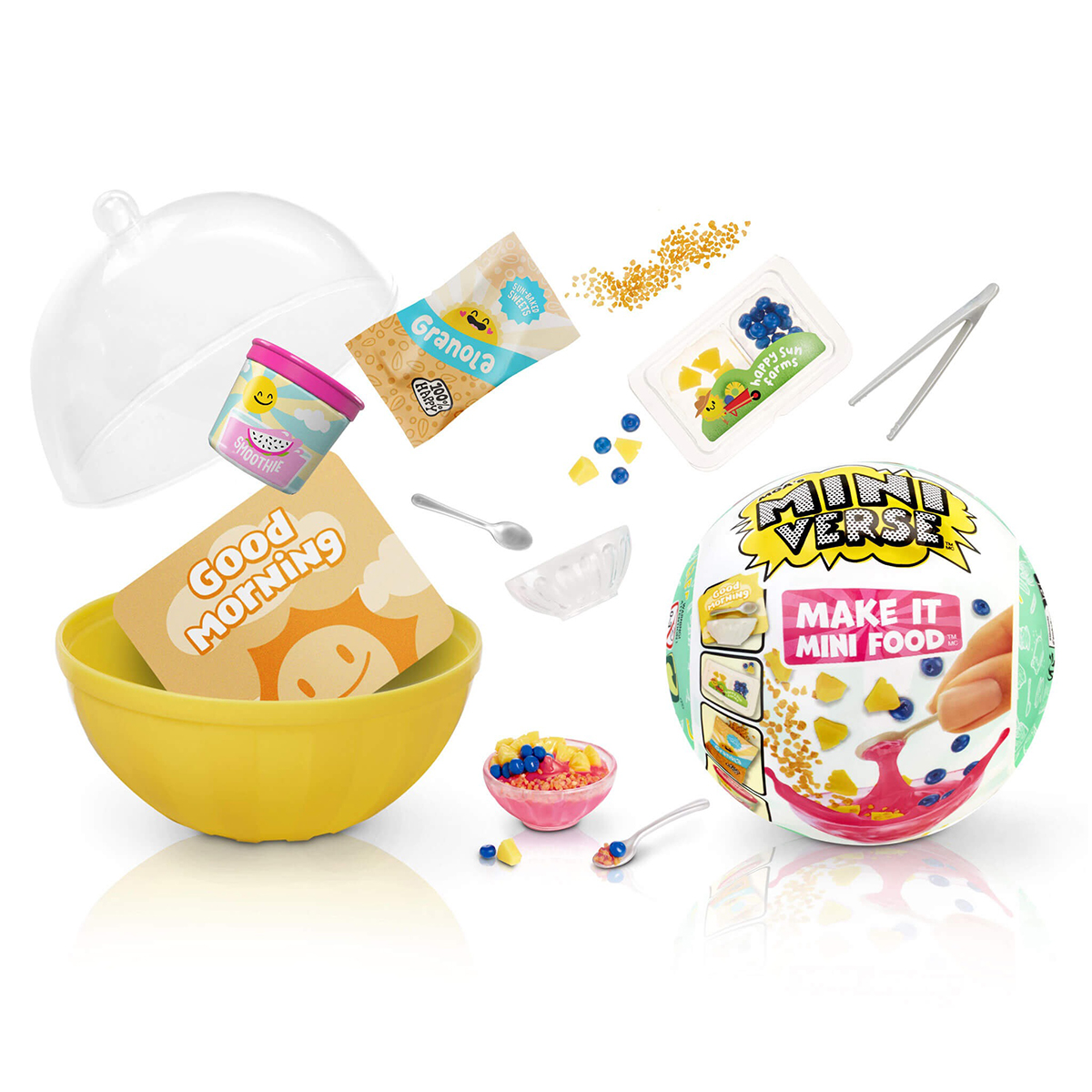 Ігровий набір Miniverse Mini Food 3 Створи кафе дитячий з інгредієнтами