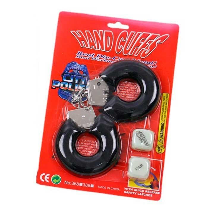 Набір ігровий "Hand Cuffes & Cubes" чорний
