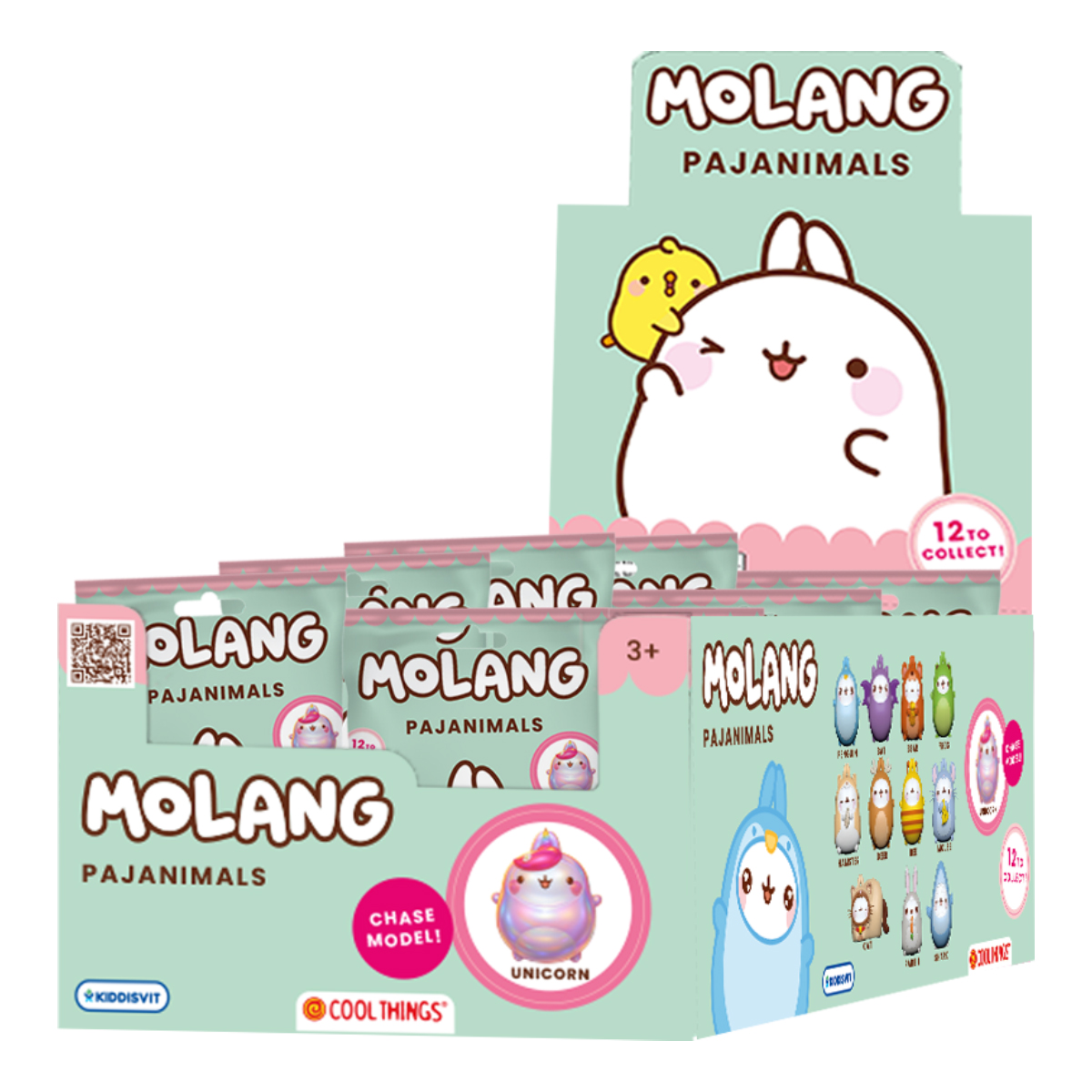 Набір фігурок-сюрпризів Molang Милі піжамки Cool Things 24 шт