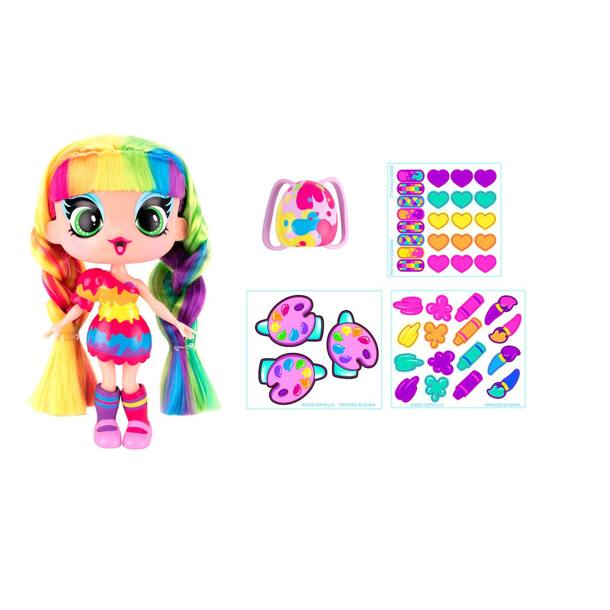 Ігровий набір з лялькою Дизайнерський магазин наліпок MGA Entertainment Decora — превʼю 6