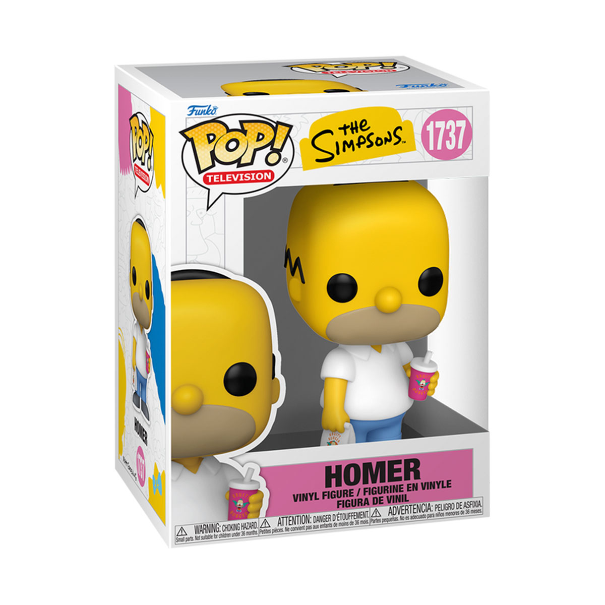 Колекційна фігурка Funko POP The Simpsons - Homer Сімпсони Гомер кольорова