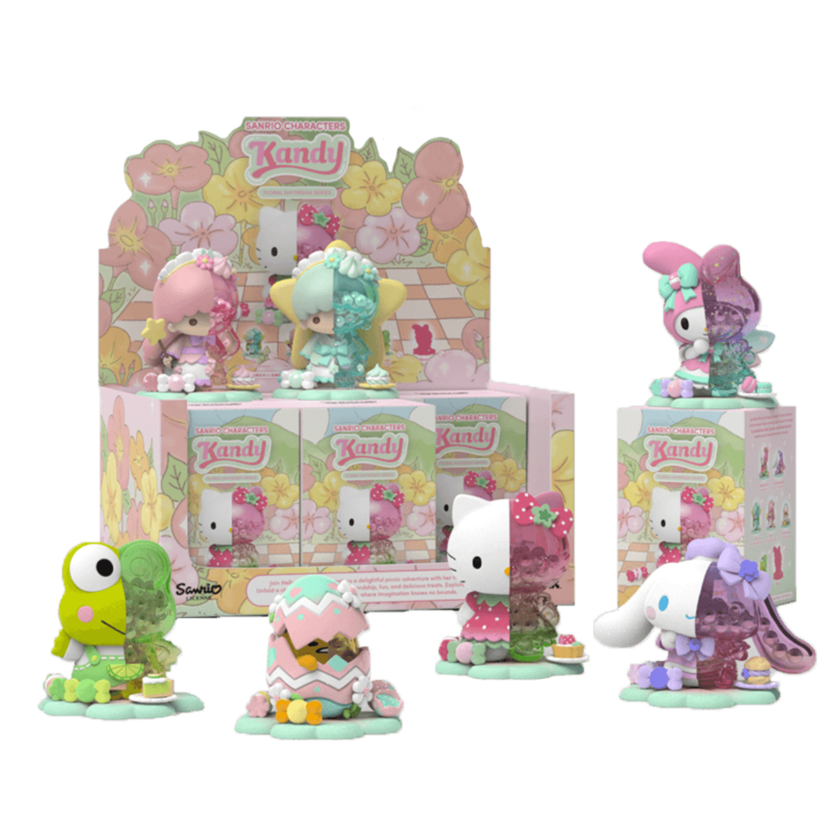 Колекційна фігурка Mighty Jaxx Kandy Sanrio Квіткове сновидіння 10 см — превʼю 3