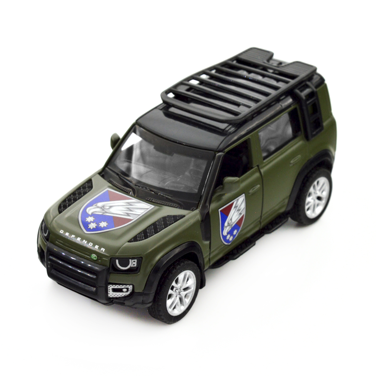 Колекційна модель Land Rover Defender 110 25 ОПДБр Techno Drive 1:43 металева