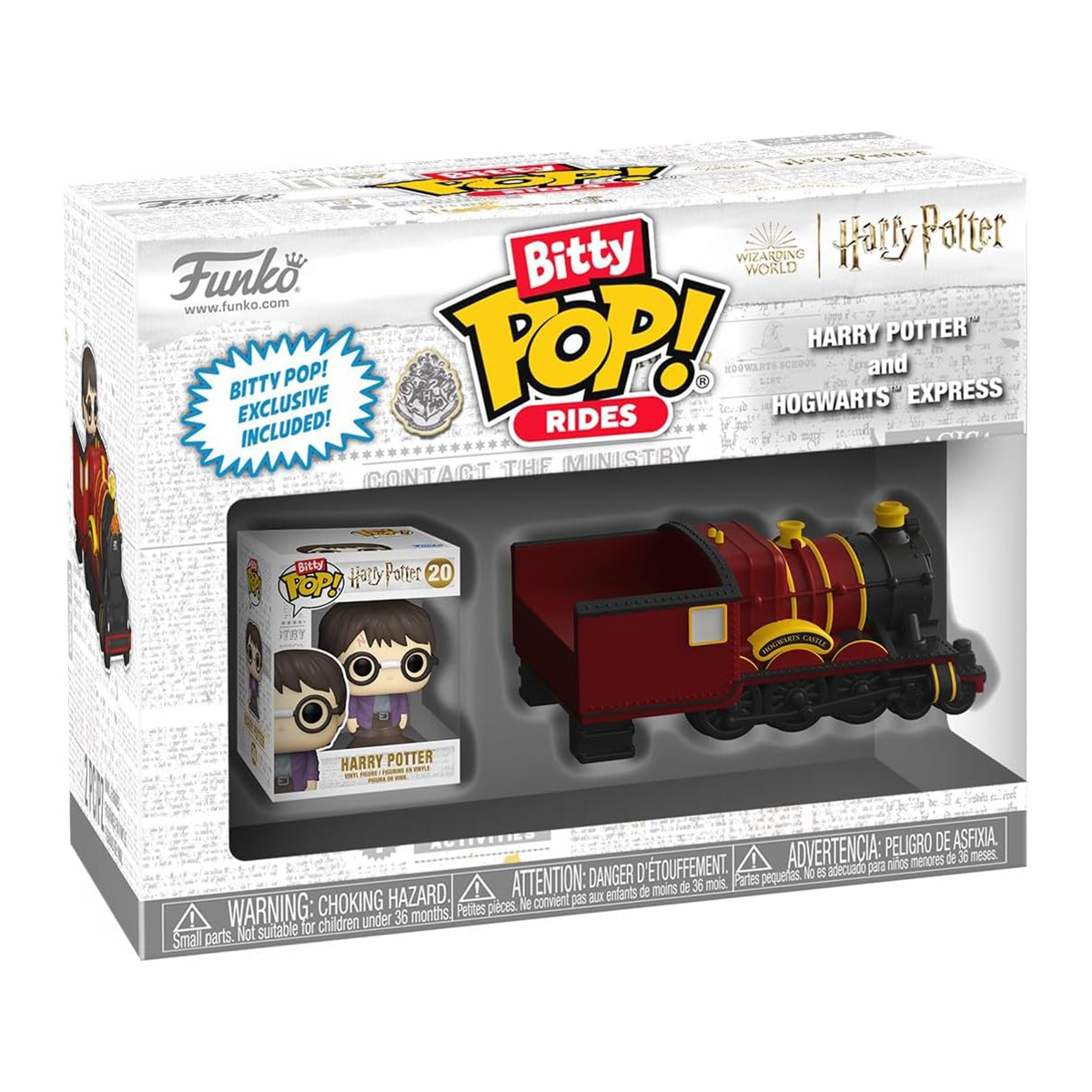 Фігурка Funko Bitty Pop Ride — Гаррі Поттер та Гоґвортський експрес (Harry Potter and Hogwarts Express)