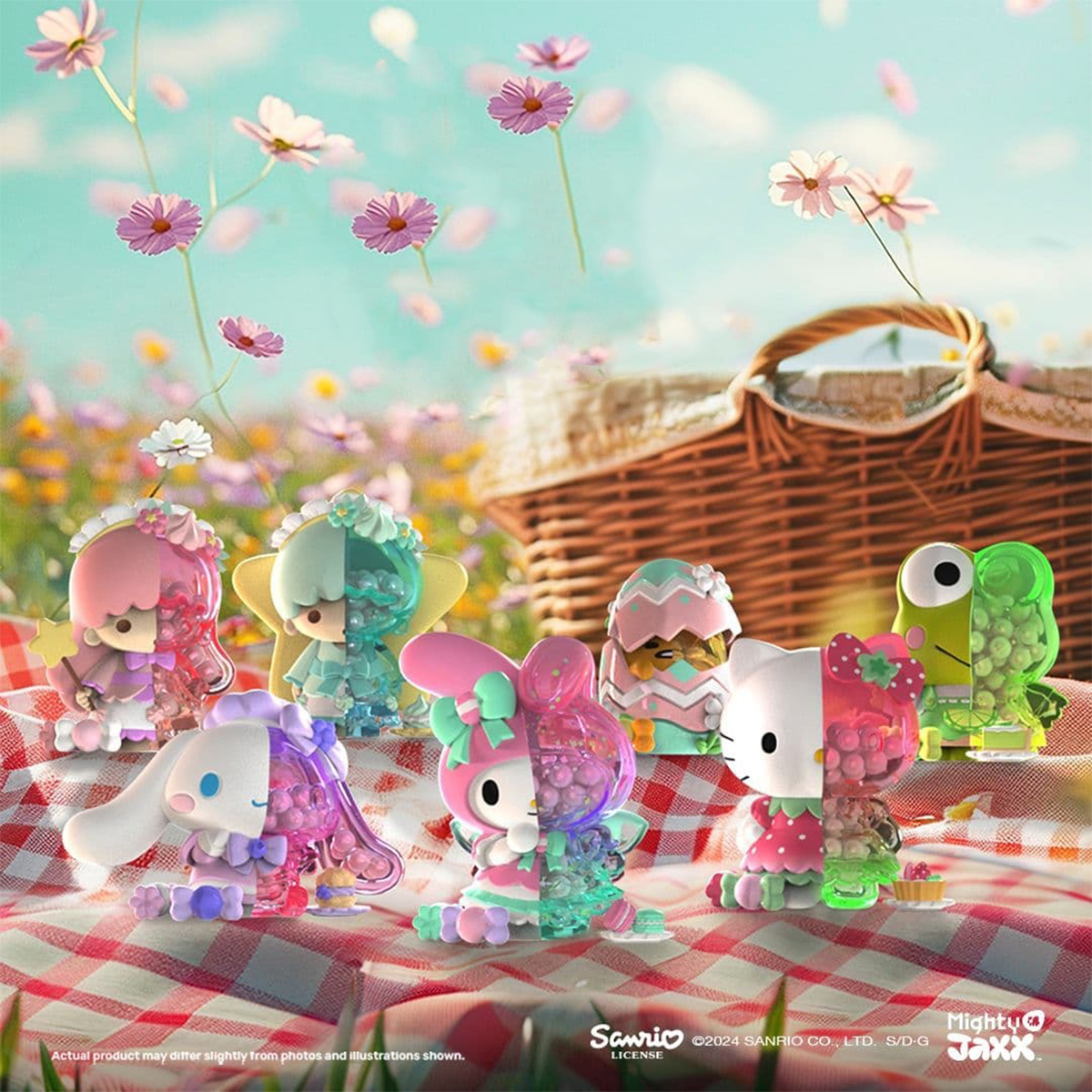 Колекційна фігурка Mighty Jaxx Kandy Sanrio Квіткове сновидіння 10 см — превʼю 4