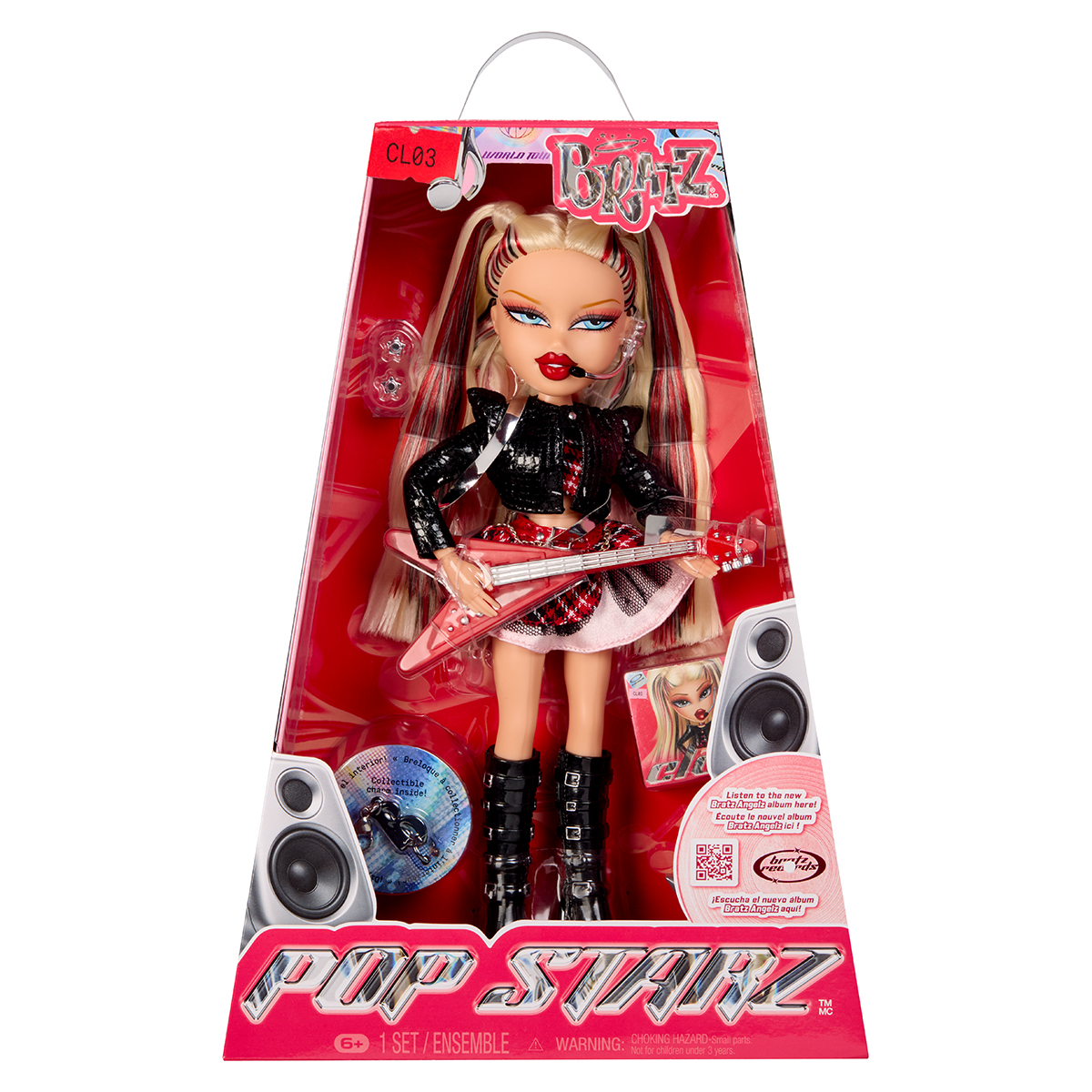 Лялька Bratz Pop Starz Хлоя з гітарою та аксесуарами 15 точок артикуляції — превʼю 4