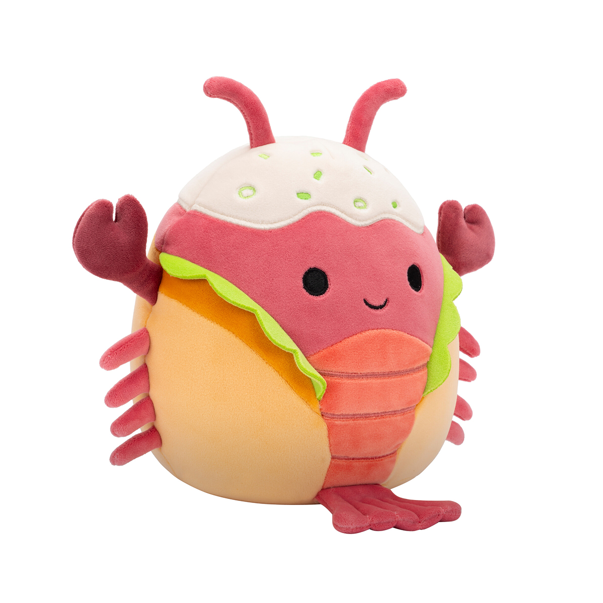 М'яка іграшка Squishmallows — Лобстер Лороно (Lorono) — 19 см — превʼю 6