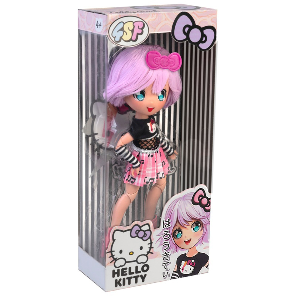 Лялька Manga Dolls Hello Kitty Тедді Рок 19,5 см — превʼю 2