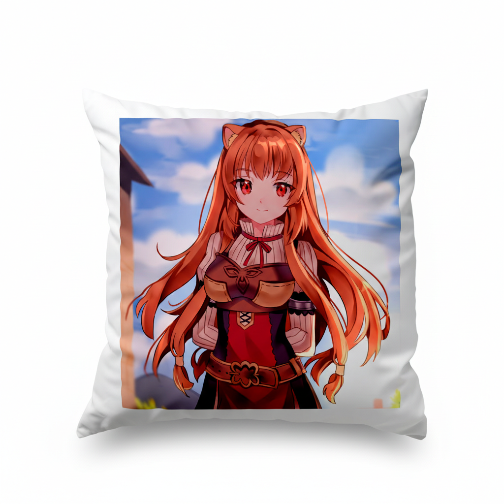 Подушка Рафталія Raphtalia Сходження героя щита Tate no Yuusha no Nariagari 35x35 см
