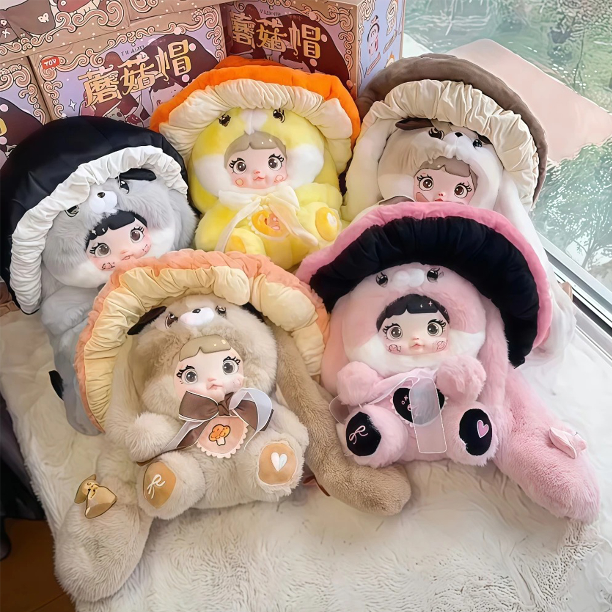 М'яка іграшка POP TOP Hi TOY – Nommi Mushroom – 32 см — превʼю 6