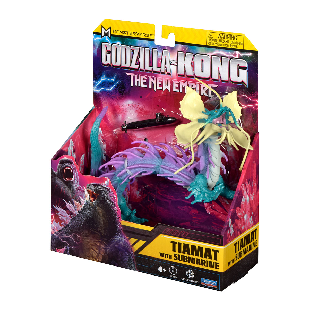 Фігурка Godzilla vs Kong Тіамат з підводним човном 15 см — превʼю 4