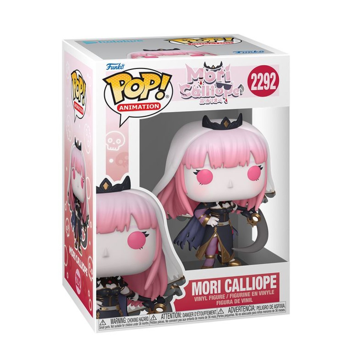Колекційна фігурка Funko POP Hololive - Mori Calliope аніме вінілова іграшка — превʼю 1