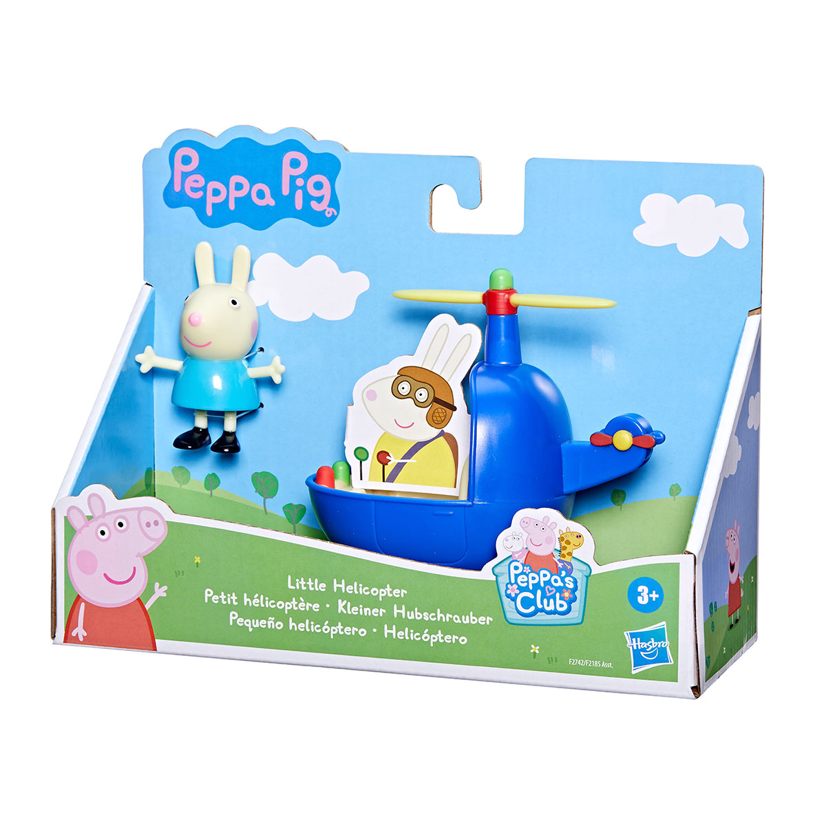 Ігровий набір Гвинтокрил з фігуркою Peppa Pig Ребекка дитячий 7.5 см — превʼю 2