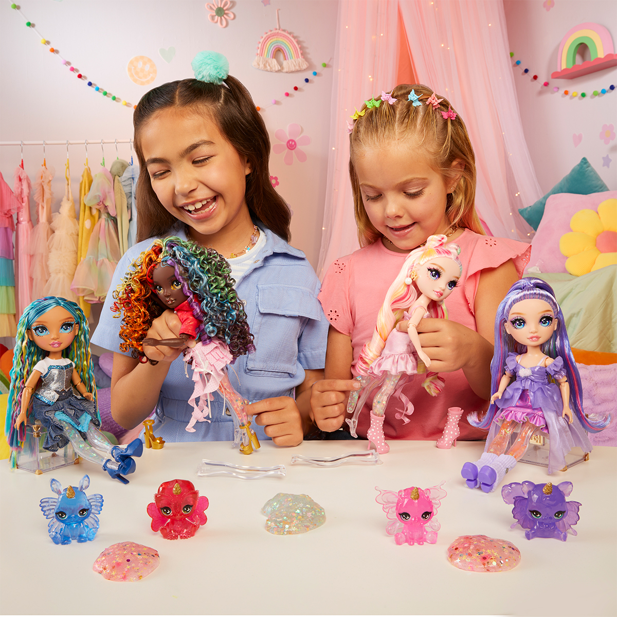 Ігровий набір лялька Rainbow High серії Rainbow Shimmers Віолетта Фіолетова — превʼю 10