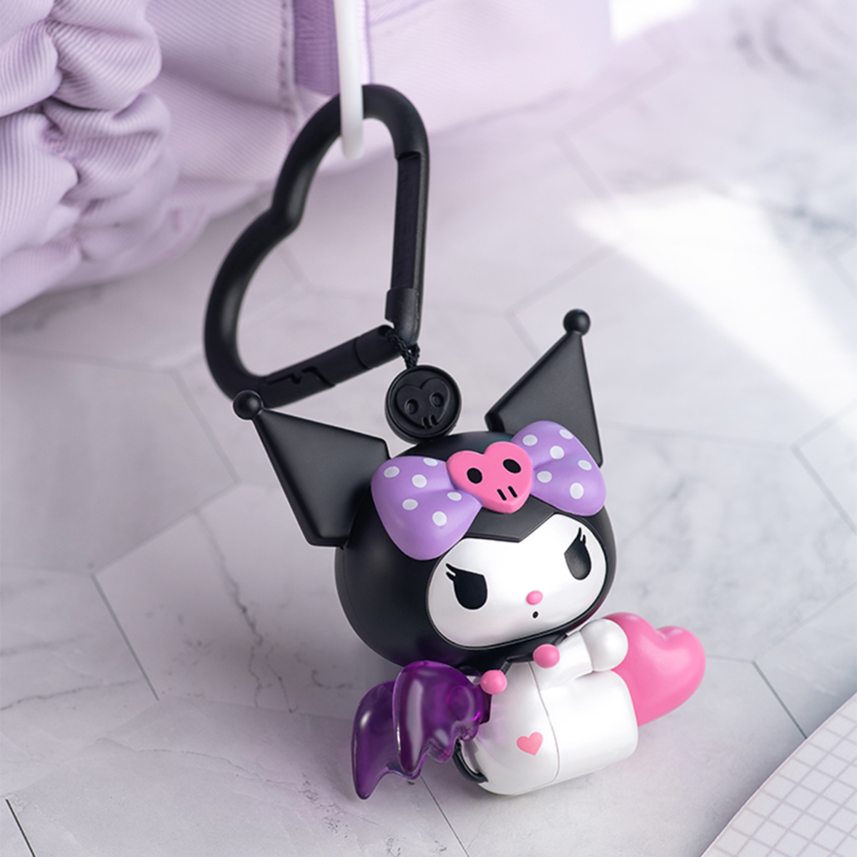 Механічна іграшка Sanrio Pop Top – Kuromi & My Melody – 8 см — превʼю 6