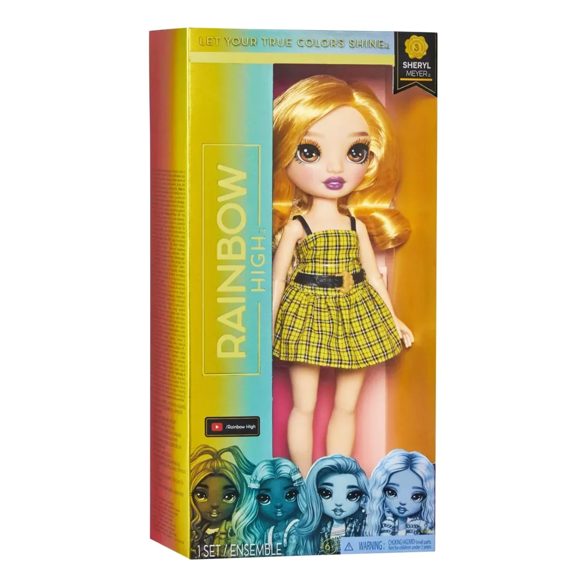 Лялька Rainbow High серії ОРР Маргаритка з аксесуарами — превʼю 4