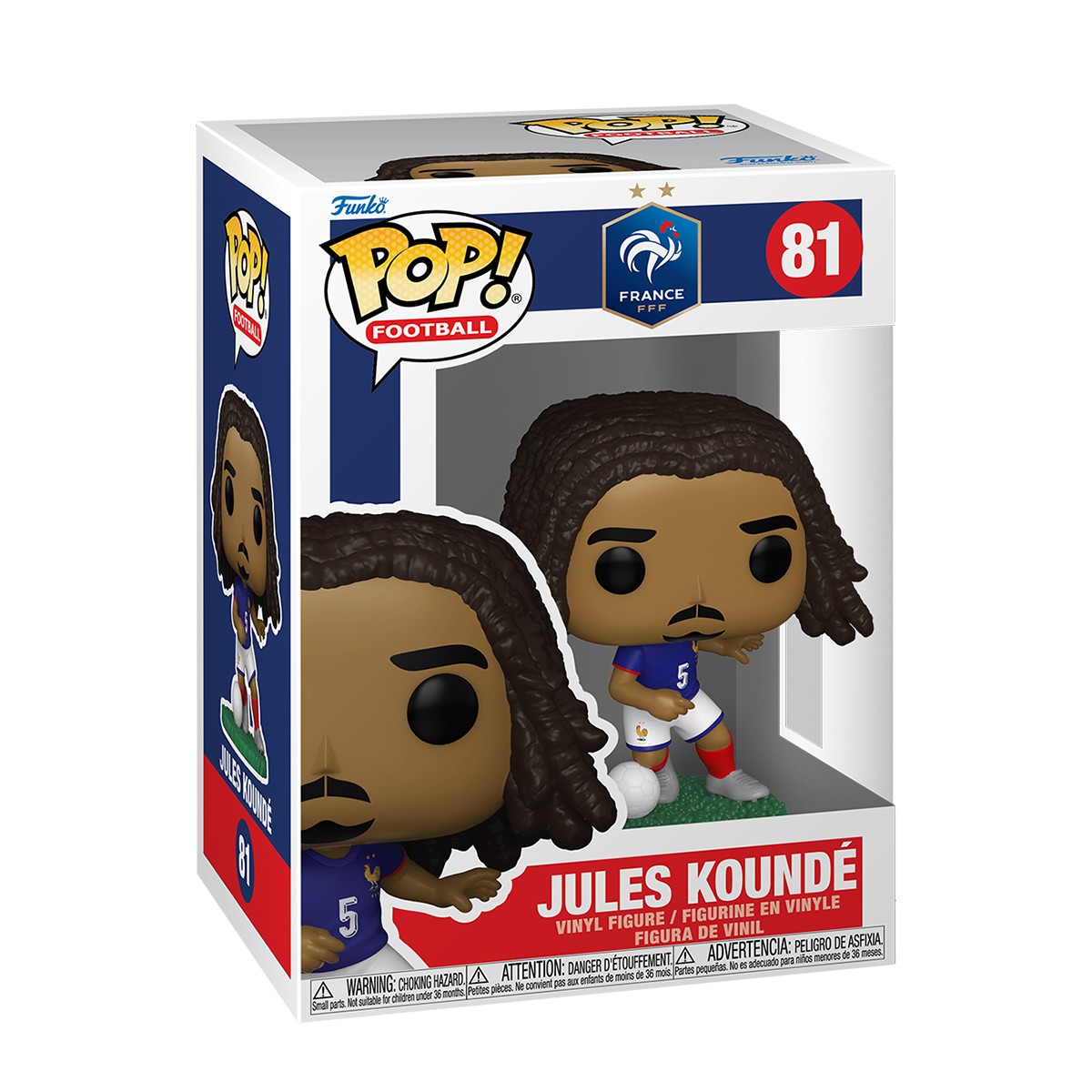 Ігрова фігурка Колекційна Funko POP Football Jules Kounde Жюль Кунде Франція