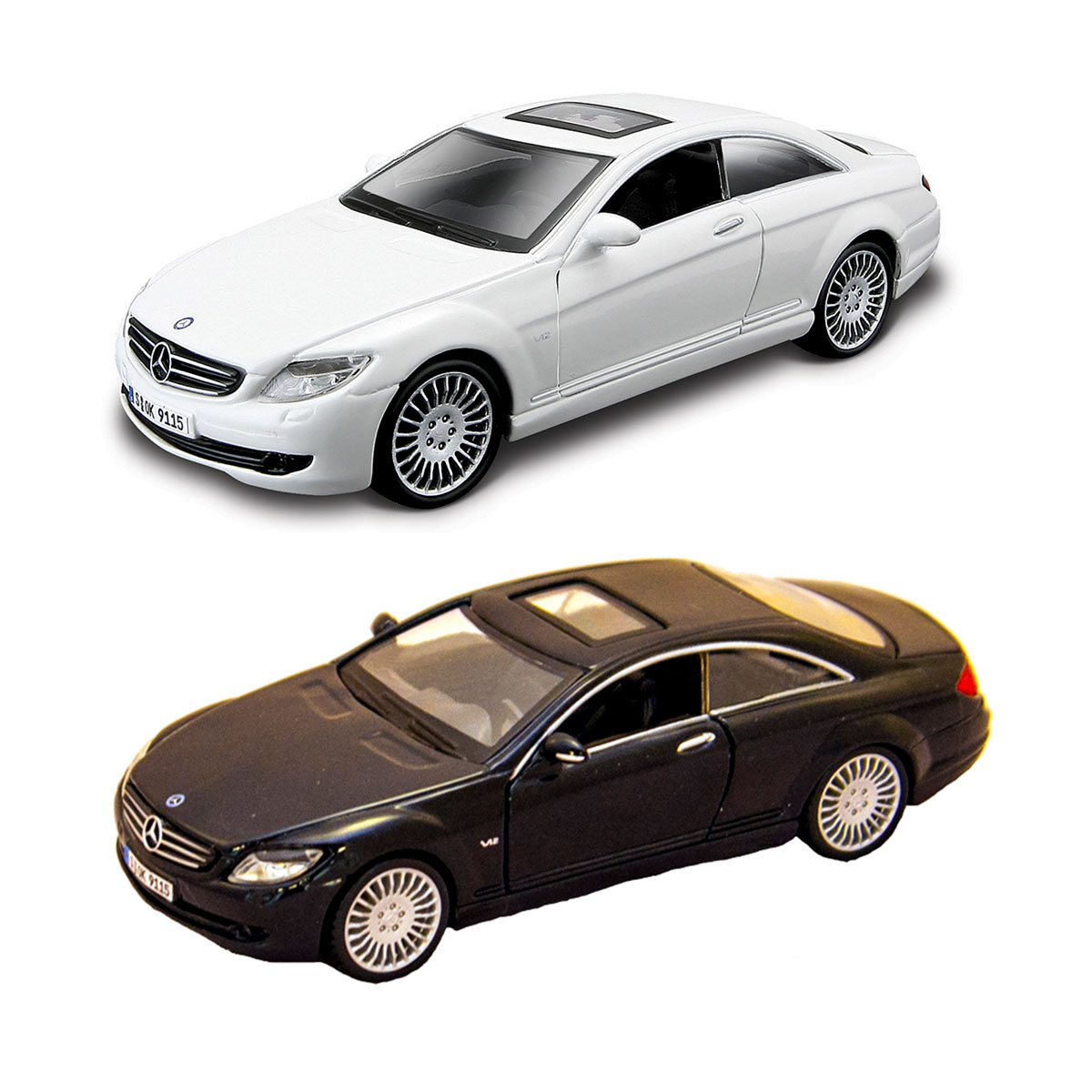 Автомодель Mercedes-Benz CL-550 Bburago Street Fire 1:32 металева — превʼю 1