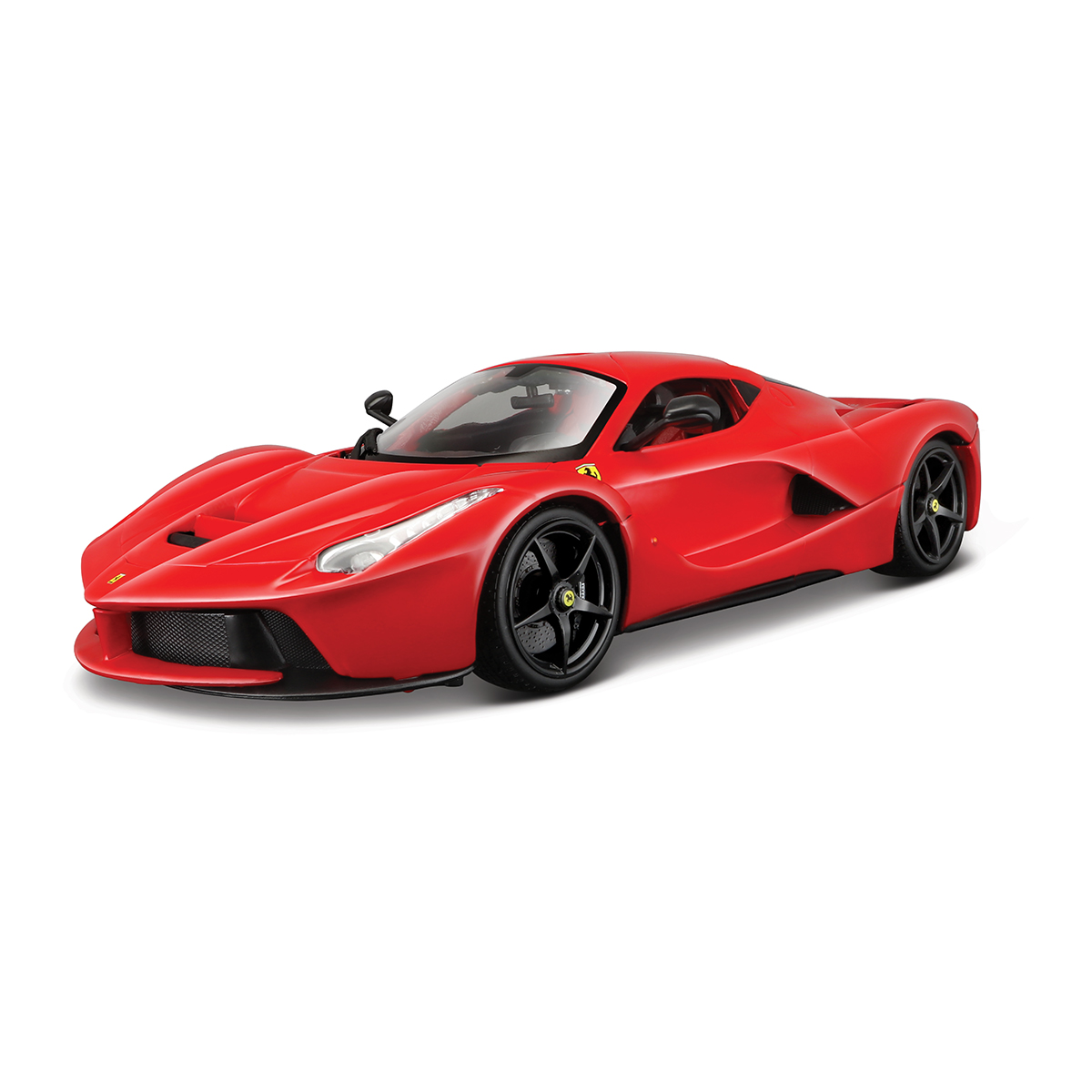 Колекційна автомодель Bburago LaFerrari 1:18 червона з металевим корпусом
