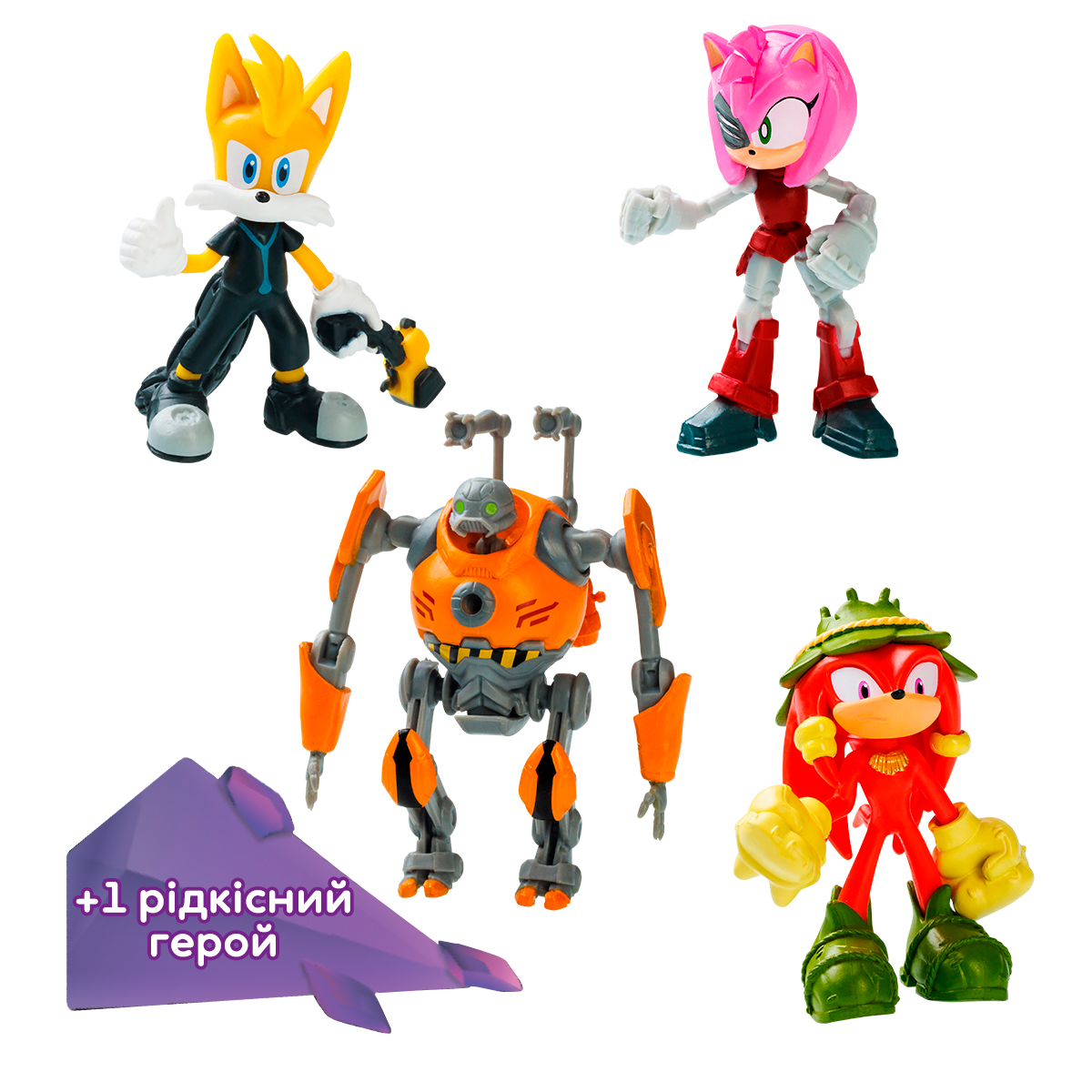 Набір ігрових фігурок Sonic Prime з 5 персонажів 6,5 см — превʼю 2
