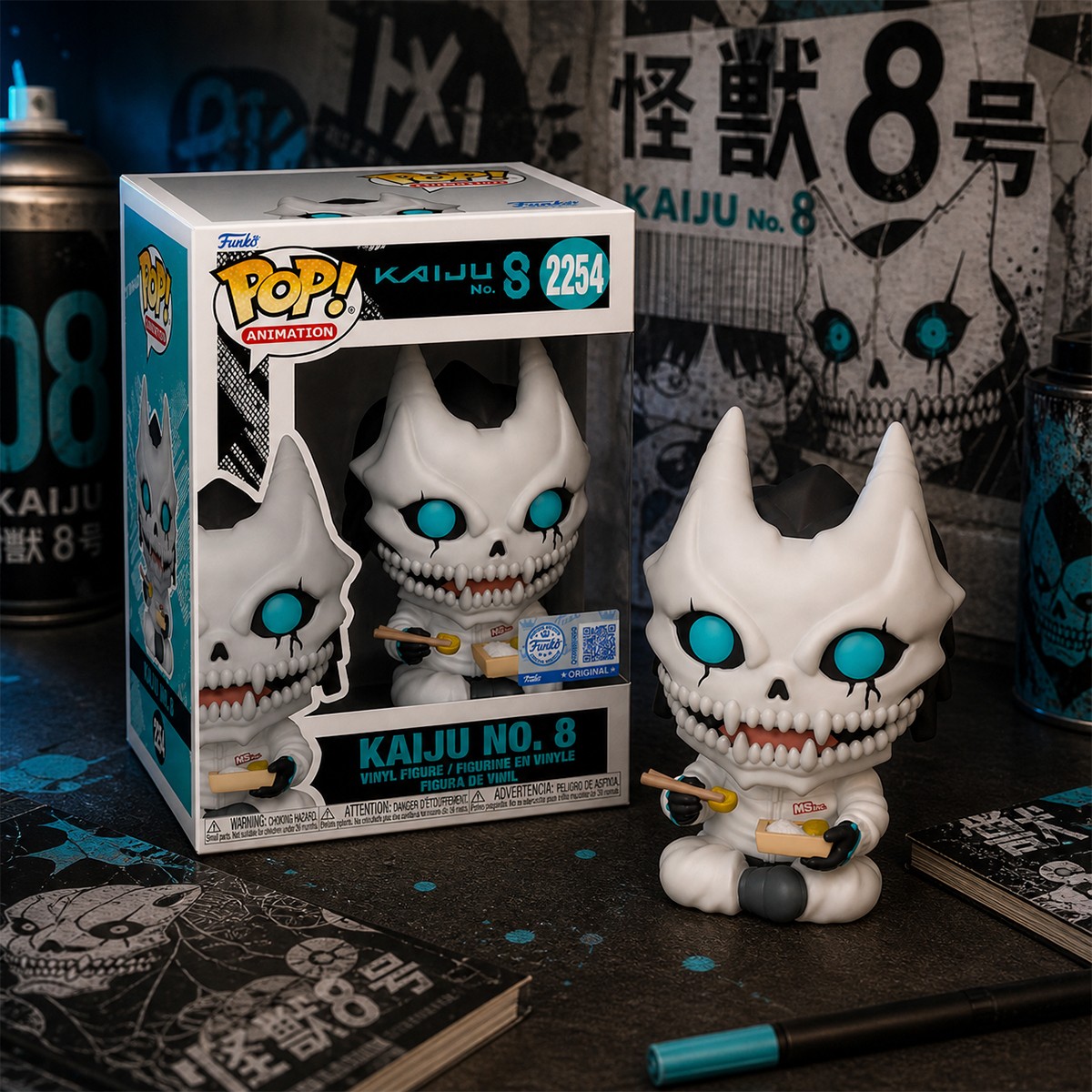 Фігурка Кафка Хібіно (Kafka Hibino) — Funko Pop — Kaiju No 8 — превʼю 3