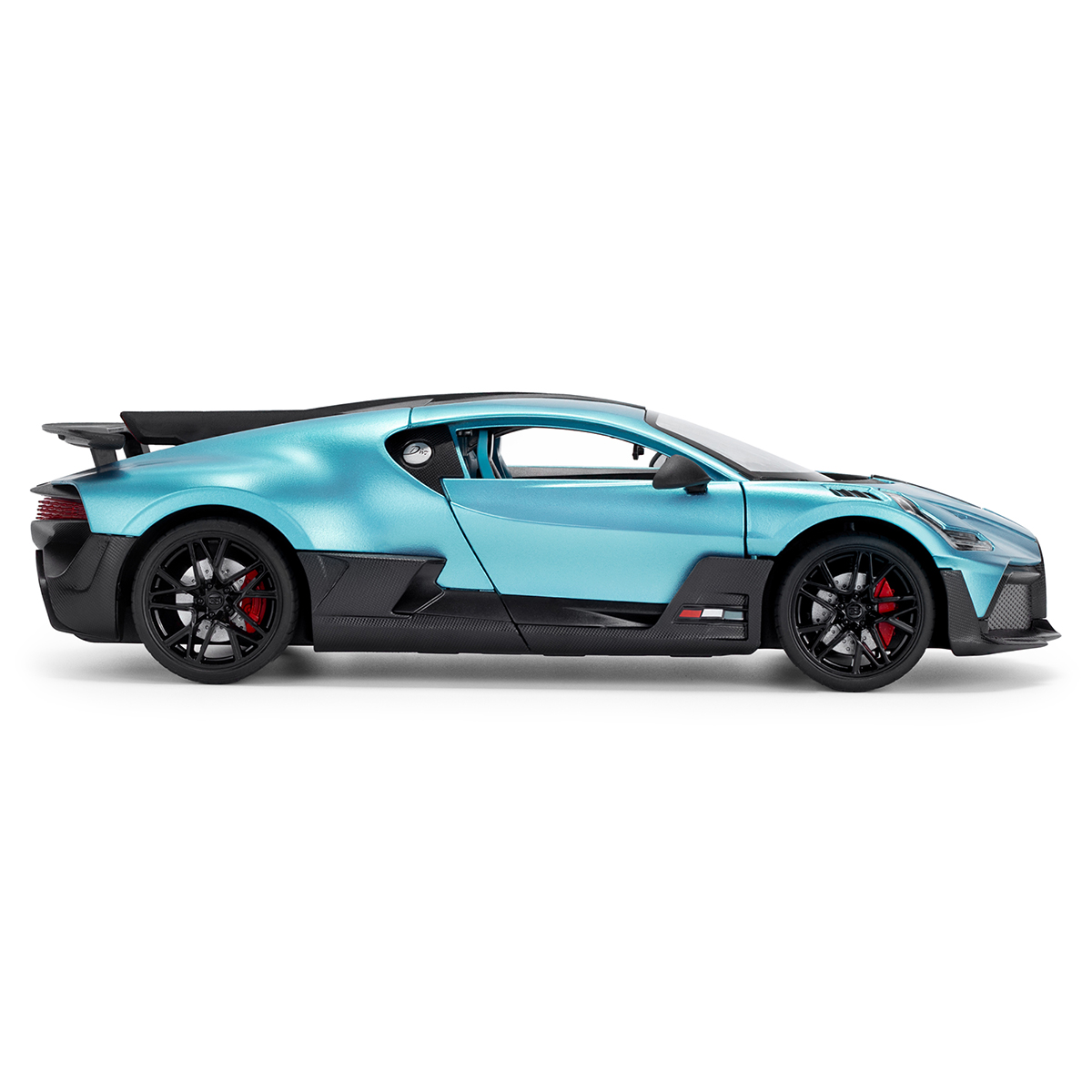 Автомодель Bugatti Divo Techno Drive 1:18 металева з відкривними деталями Синя — превʼю 12