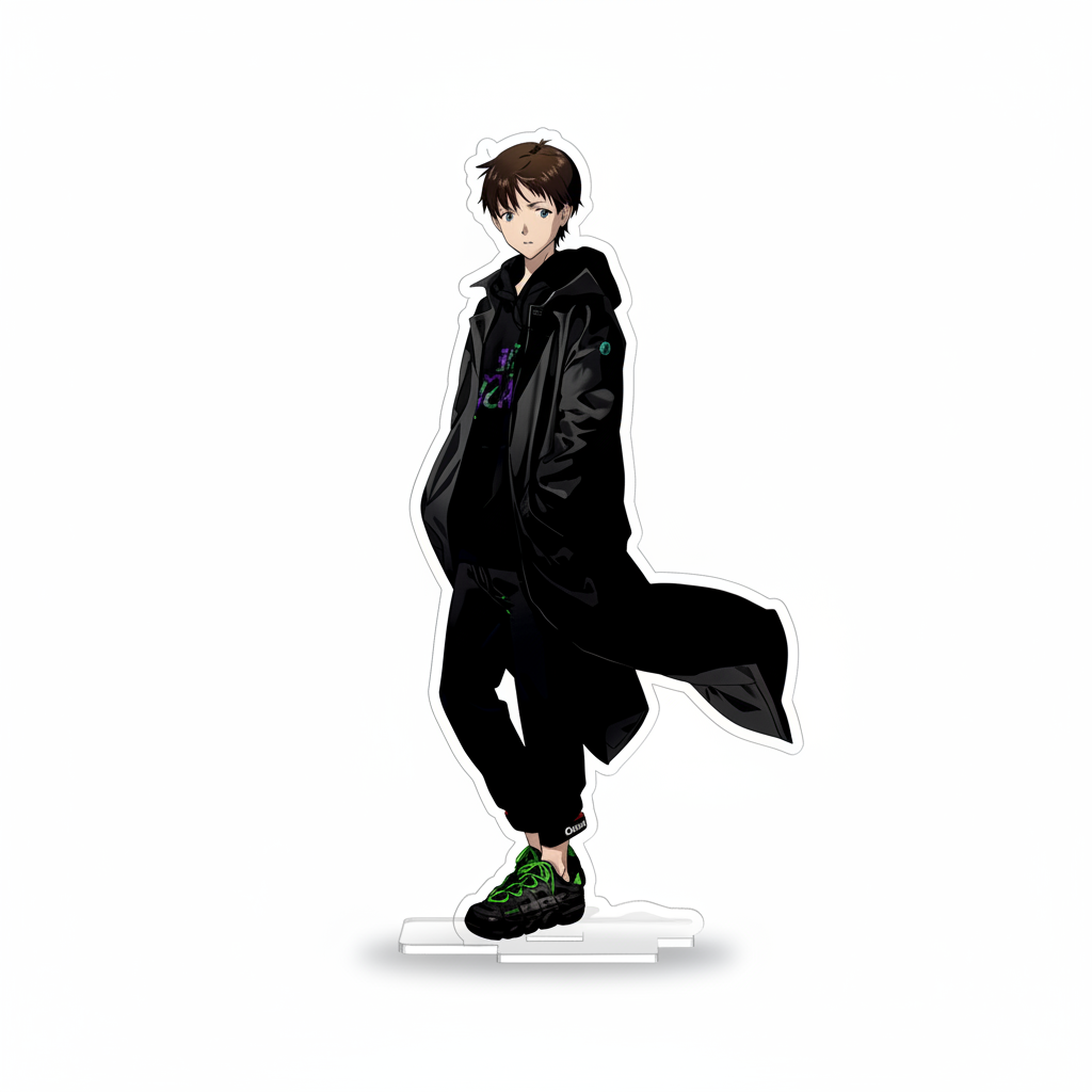 Акрилова фігурка Ікарі Сіндзі Shinji Ikari Євангеліон Evangelion 150 x 50 мм