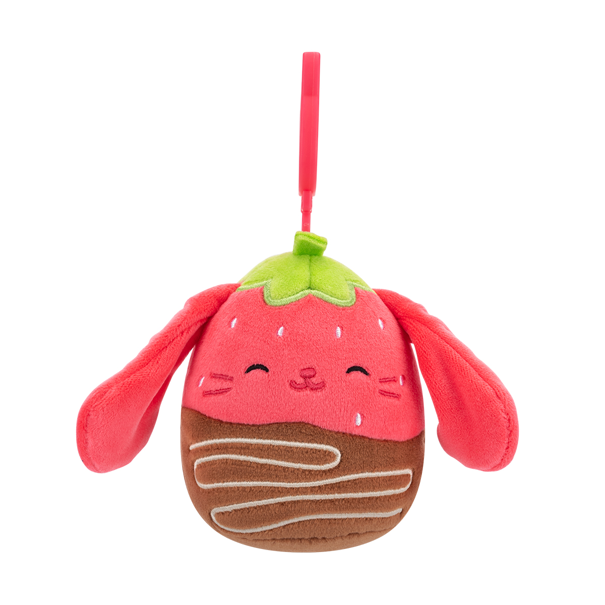 М'яка іграшка Squishmallows – Кролик Гунда (Gunda The Rabbit) – на кліпсі