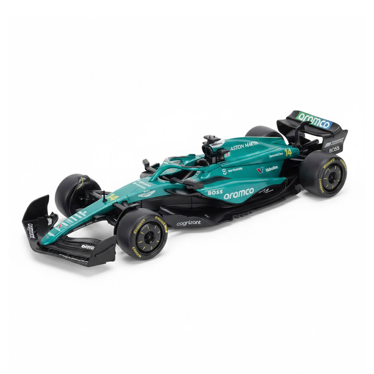 Автомодель Techno Drive Aston Martin F1 2024 металева 1:24 Бірюзова — превʼю 1