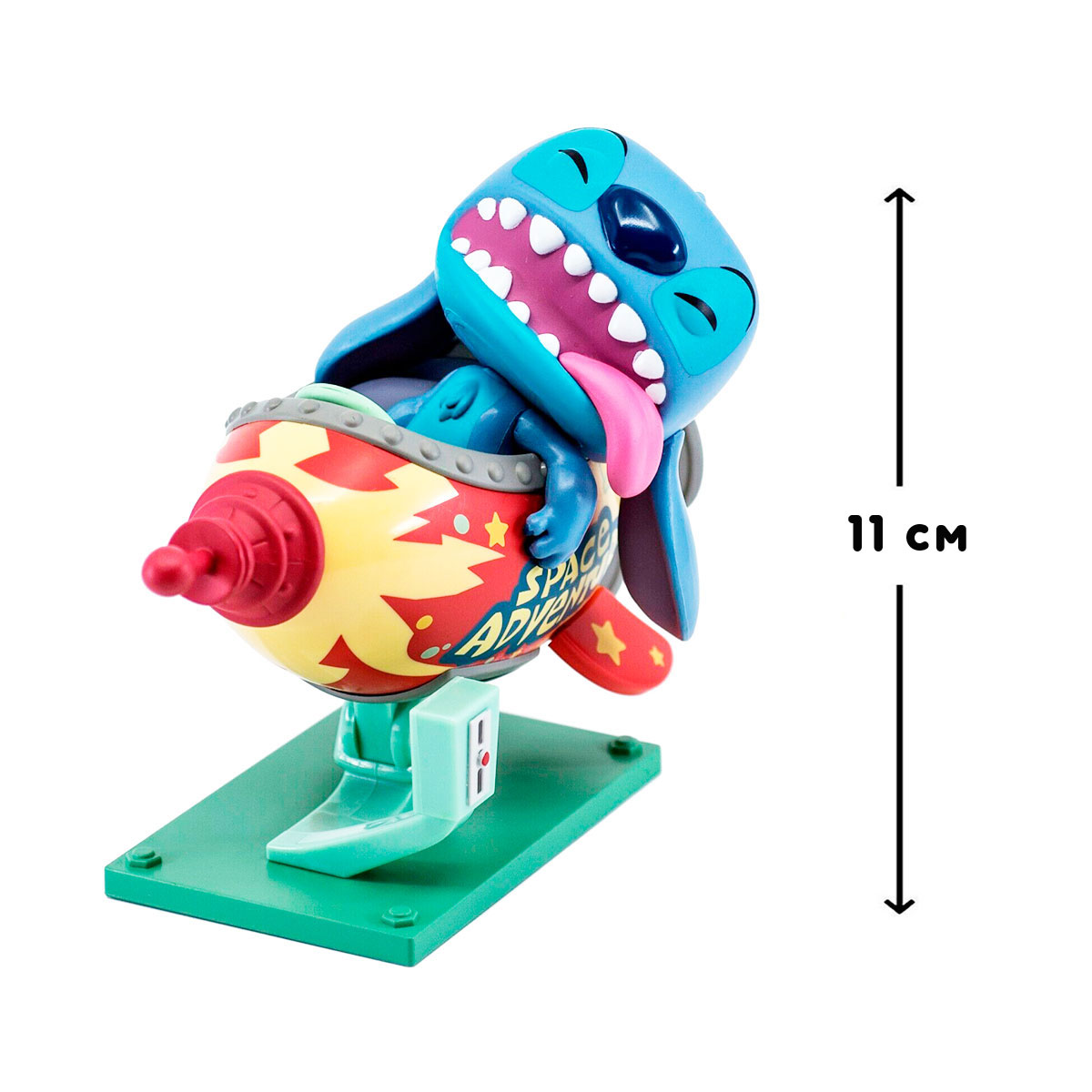 Ігрова фігурка Stitch in Rocket - Funko POP Disney - колекційна іграшка Синій — превʼю 2