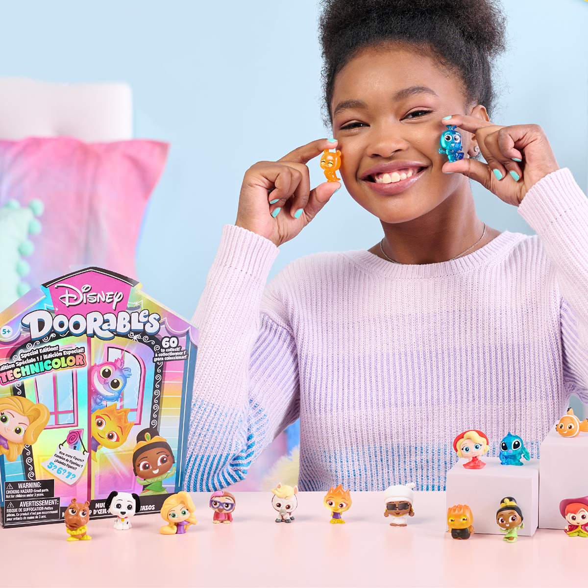 Ігровий набір Disney Doorables S11 Великий будиночок з 5-7 фігурками Багатоколірний — превʼю 5