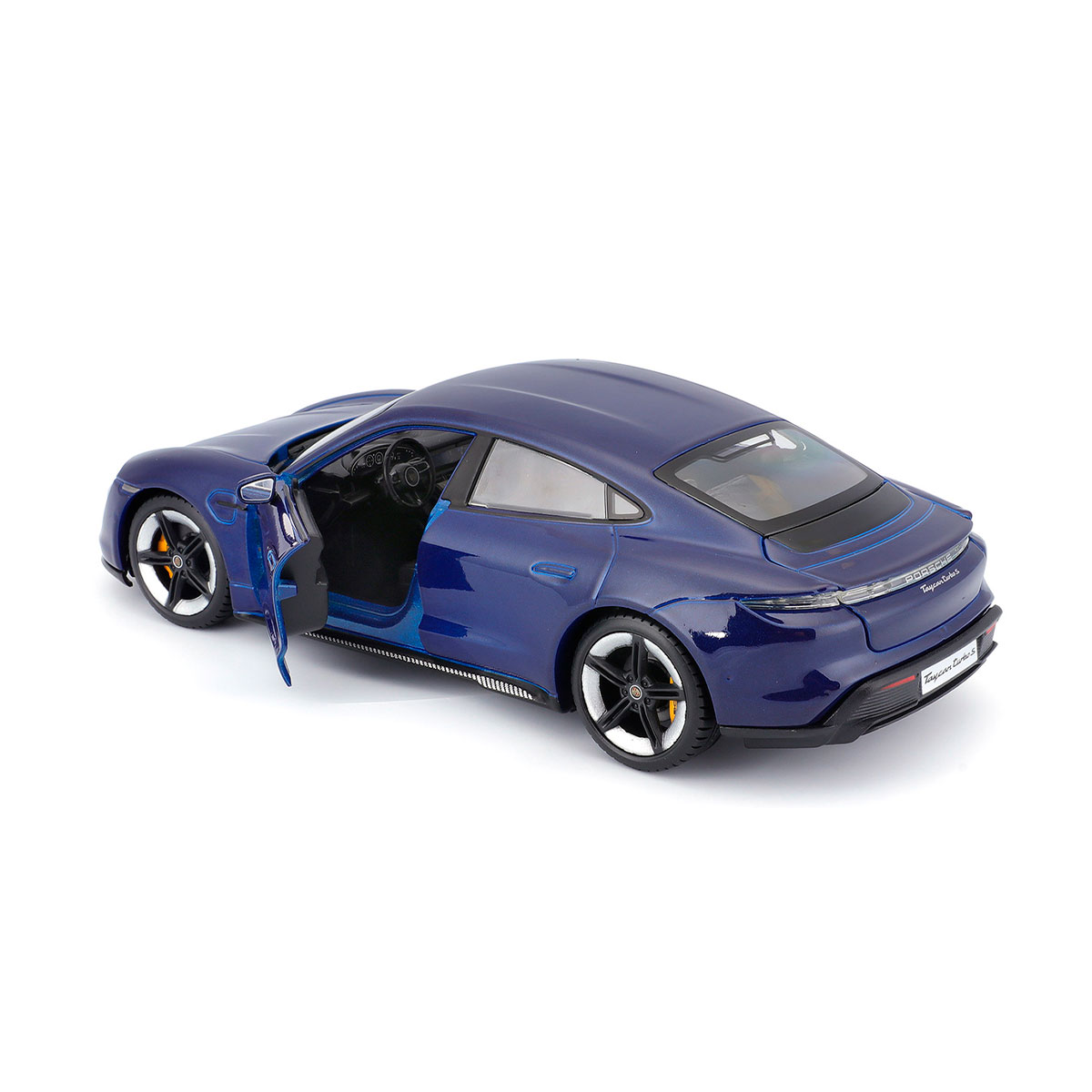 Автомодель Porsche Taycan Turbo S Bburago 1:24 металева — превʼю 3