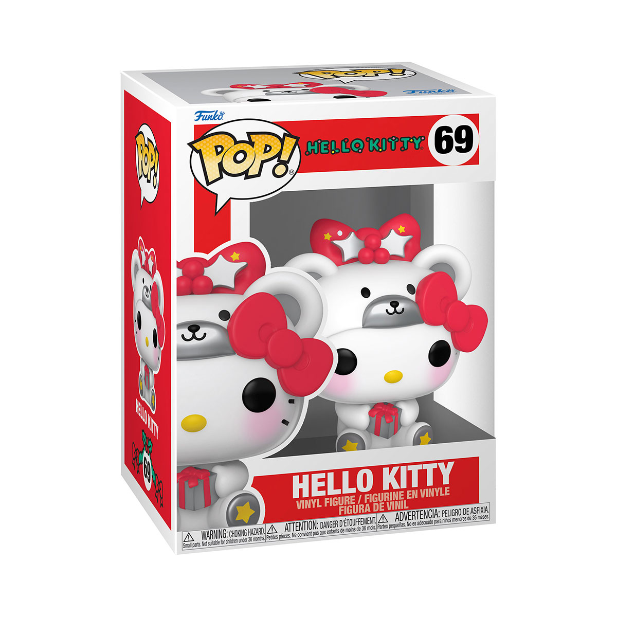 Колекційна ігрова фігурка Funko Pop - Hello Kitty у костюмі ведмедя Багатоколірна — превʼю 5