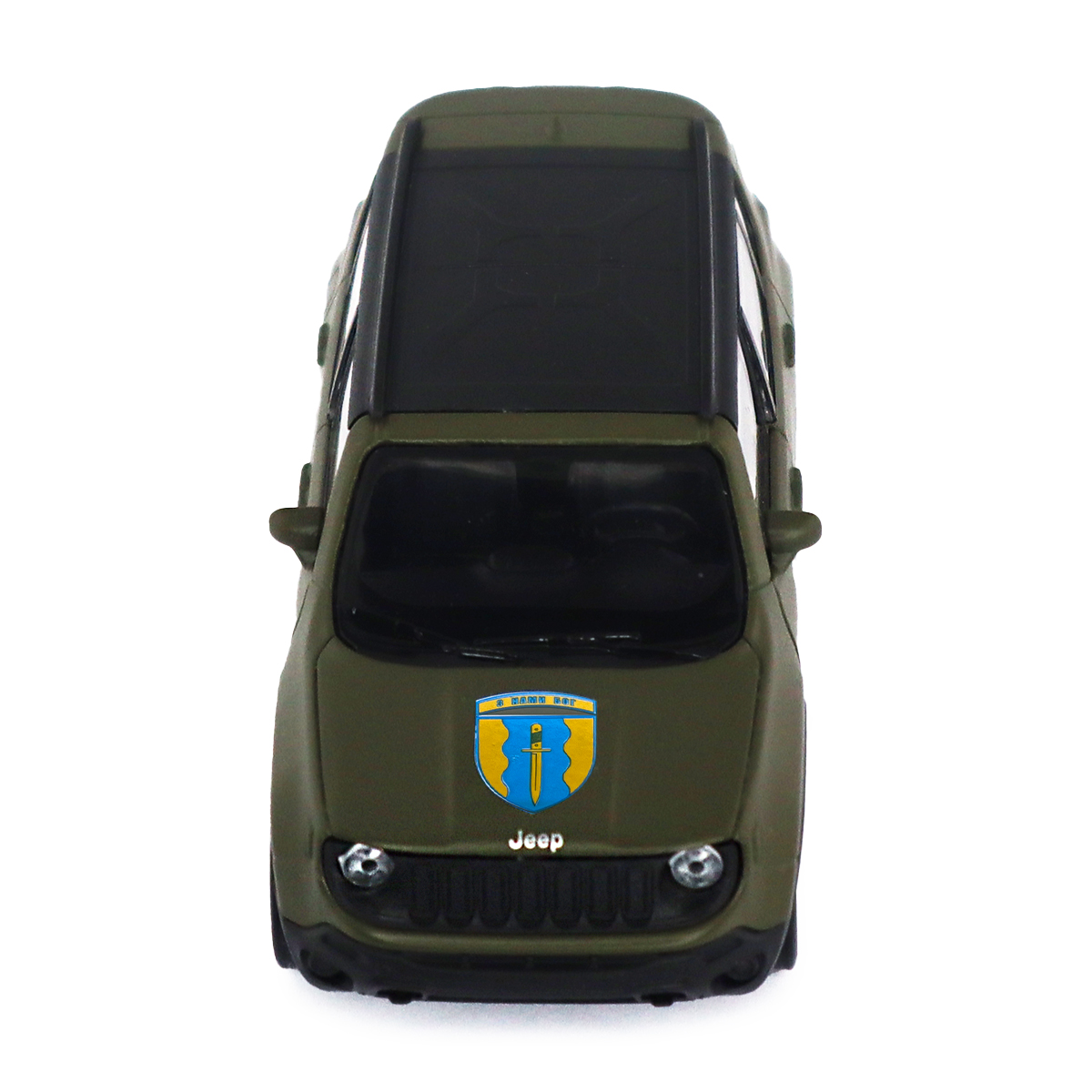 Колекційна автомодель Jeep Renegade Trailhawk Айдар TechnoDrive 1:40 металева — превʼю 15