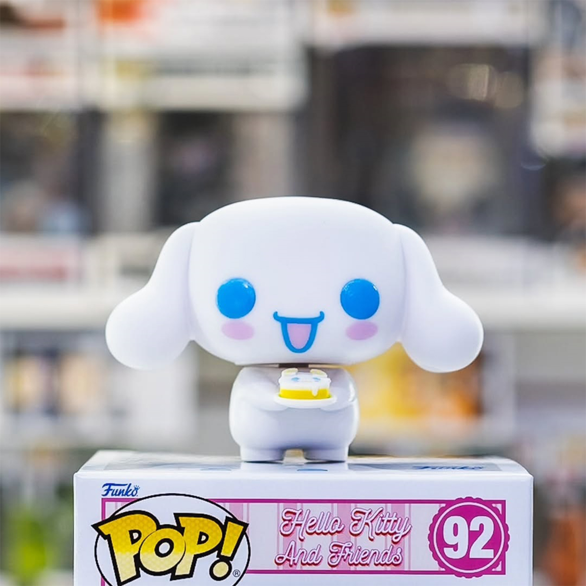 Колекційна ігрова фігурка Funko POP - Cinnamoroll для шанувальників мультфільмів — превʼю 3