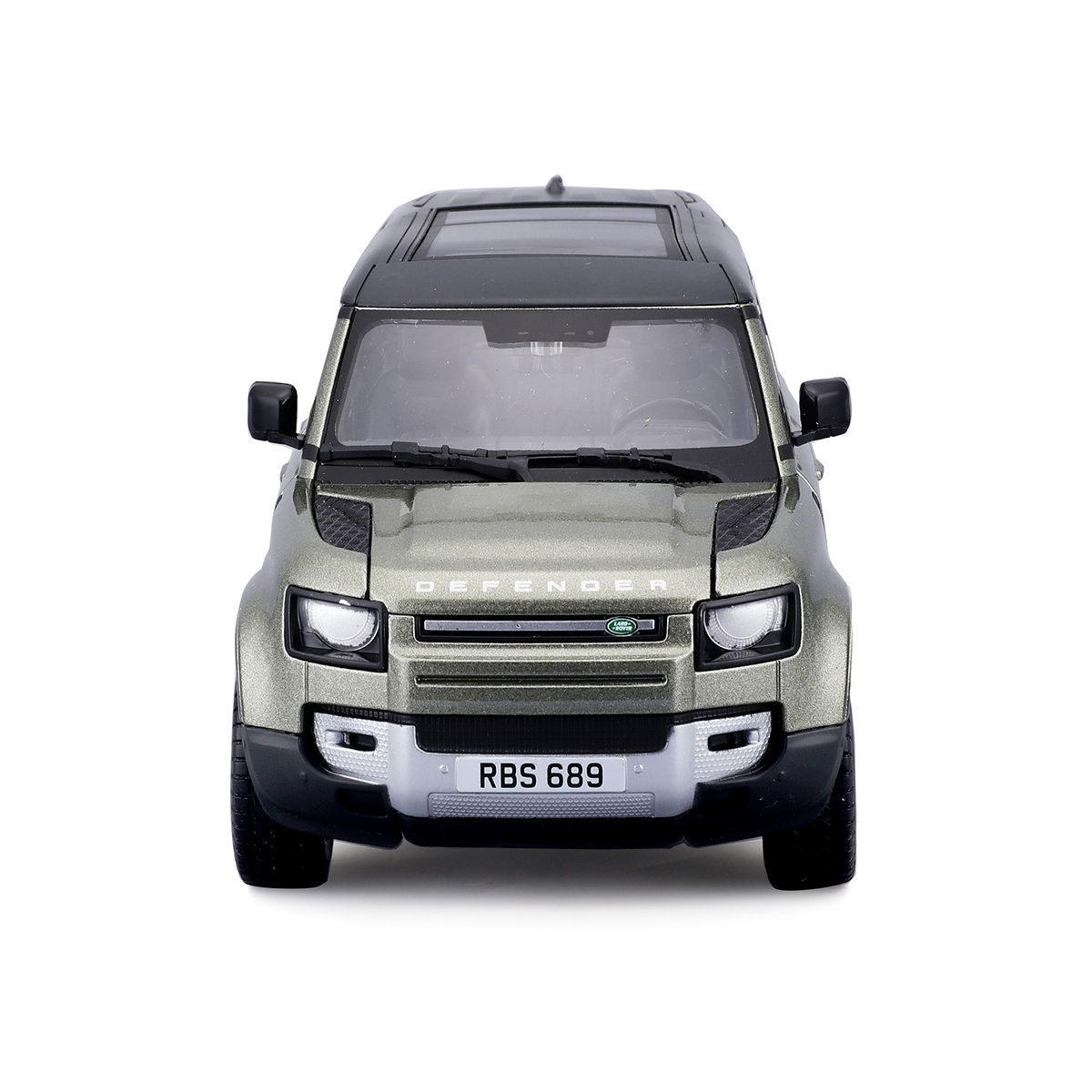 Автомодель Land Rover Defender 110 2022 Bburago 1:24 Зелений металік — превʼю 2