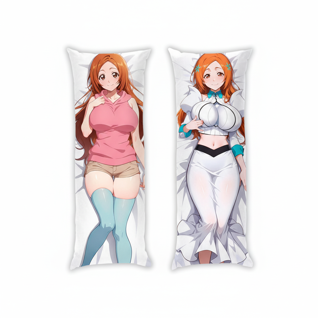 Подушка дакімакура Оріхіме Іное Orihime Inoue Бліч Bleach 13х34 см — превʼю 2