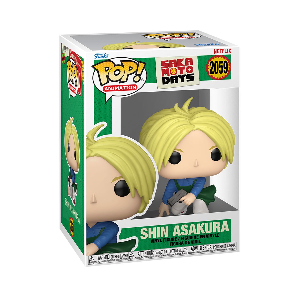Фігурка Шін Асакура (Shin Asakura) — Funko Pop — Sakamoto Days — превʼю 1