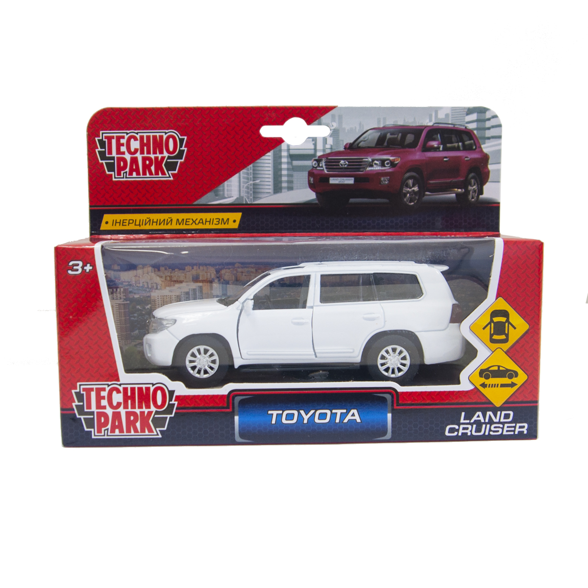 Автомодель Toyota Land Cruiser Techno Park 1:32 металева — превʼю 15