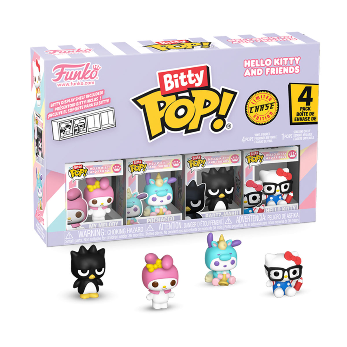 Набір фігурок Funko Bitty Pop — Моя Мелоді (My Melody) — 2,5 см в асортименті