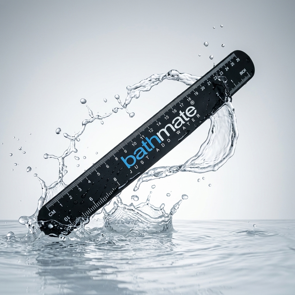 Лінійка для вимірювання пеніса Bathmate Measuring Gauge V2 26 см Чорна