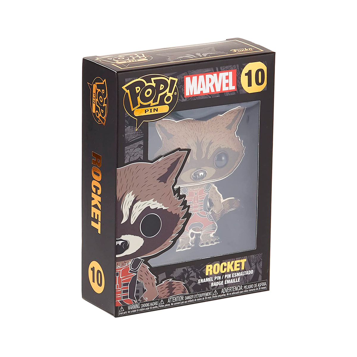 Колекційна фігурка Funko Pop Marvel - Єнот Ракета Rocket Raccoon фігурка — превʼю 5