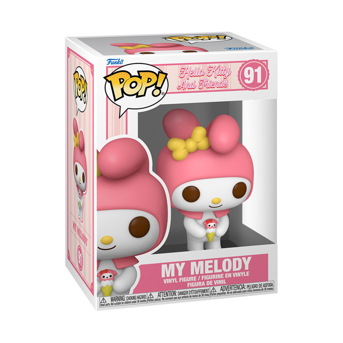 Колекційна ігрова фігурка My Melody - Funko POP аніме персонаж Рожевий — превʼю 2